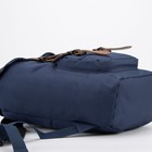 Рюкзак, отдел на шнурке, цвет синий - Фото 3