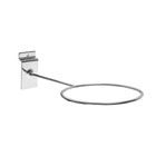 Кронштейн подставка для мяча L= 31 см, d= 14 см, цвет хром - фото 20958058