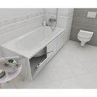 Экран для ванны боковой Cersanit TYPE CLICK-75, белый - Фото 3