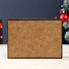 Ключница "Снегири" венге 12х17 см 4516201