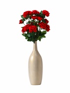 Цветы искусственные «Роза триада», 7×62 см, красные 4301710