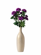 Цветы искусственные «Роза тройная», 6×61 см, фиолетовые 4301719