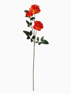 Цветы искусственные «Роза тройная», 6×61 см, оранжевые - Фото 3