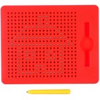 Планшет магнитный для рисования «Магнитное рисование», Смешарики, 380 отверстий - Фото 3