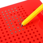 Планшет магнитный для рисования «Магнитное рисование», Смешарики, 380 отверстий - Фото 5