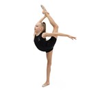 Майка-борцовка для гимнастики и танцев Grace Dance, р. 34, цвет чёрный - Фото 6