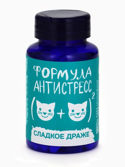 Конфеты драже - таблетки «Формула антистресс», 50 г