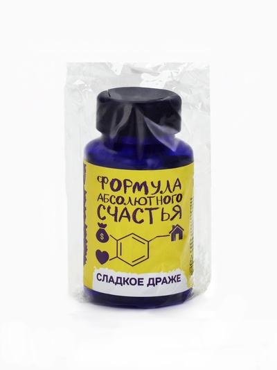 Драже Конфеты - таблетки «Формула счастья»: 50 г
