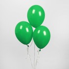 Шар латексный 12", пастель, набор 25 шт., цвет зелёный - Фото 1
