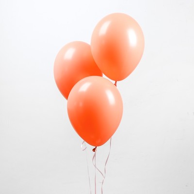 Шар латексный 12", пастель, набор 25 шт., цвет персиковый