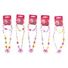 Набор детский «Выбражулька» 2 предмета: кулон, браслет, цветочек прозрачный, МИКС - Фото 2