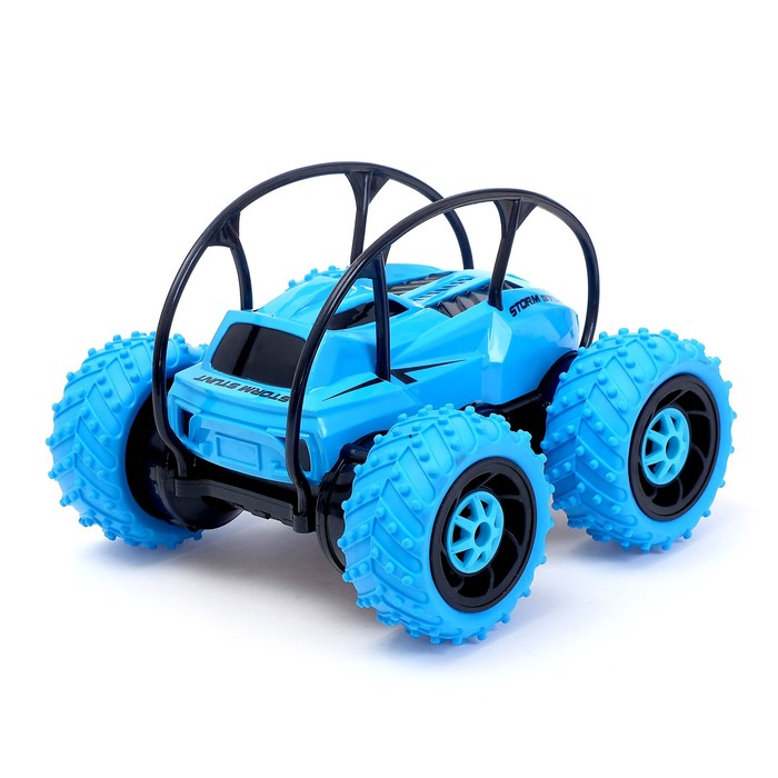 Машина-перевёртыш радиоуправляемая «Трюкач», работает от аккумулятора, цвета МИКС 45476