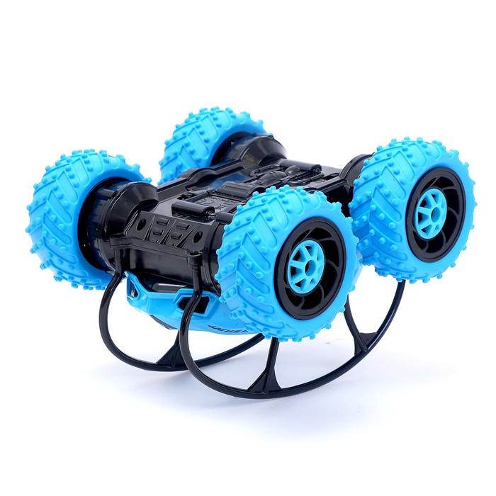 Машина-перевёртыш радиоуправляемая «Трюкач», работает от аккумулятора, цвета МИКС 45476