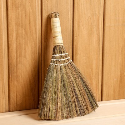 Веник - метёлка, 25 см, тигровая трава