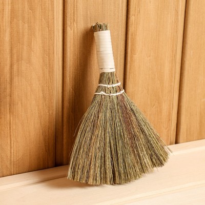 Веник - метёлка, 17 см, тигровая трава