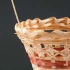 Корзина «Стакан», 12×14 см, бамбук - Фото 4