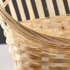 Корзина для подарков, 30×42×11/24, дно 14×30 см, бамбук - Фото 2