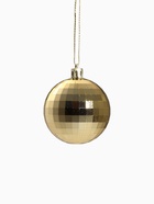 Ёлочные игрушки «Диско МИКС», шары новогодние, d=6 см, набор 6 шт., золотистый - Фото 7