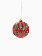 Ёлочные игрушки «Гранат», шары новогодние, d=6 см, набор 4 шт., красный/золотистый 4192741