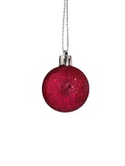 Ёлочные игрушки «Гламурный МИКС», шары новогодние, d=4 см, набор 35 шт., золотисто-розовый - Фото 3