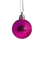 Ёлочные игрушки «Гламурный МИКС», шары новогодние, d=4 см, набор 35 шт., золотисто-розовый - Фото 6