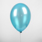 Шар латексный 12", металл, набор 25 шт., цвет бирюзовый - Фото 2