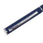 Ручка шариковая поворотная, 0.7 мм, Bruno Visconti Palermo, стержень синий, тёмно-синий металлический корпус - Фото 3