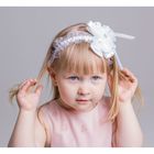 повязка для волос "Кружево" бантик - Фото 2