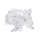 повязка для волос "Кружево" бантик - Фото 3