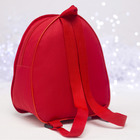 Рюкзак детский новогодний, отдел на молнии, цвет красный - Фото 2