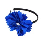ободок для волос "Хилтон" василек - Фото 1
