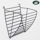 Кормушка для сена, 17×14×16 см, металл, чёрная - Фото 2