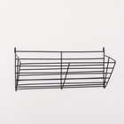 Кормушка для сена, 28×9×10 см, металл, чёрная - Фото 3