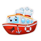 Макси - пазлы с глазками «Любимый транспорт», 4 пазла, 14 крупных деталей - Фото 3