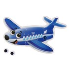 Макси - пазлы с глазками «Любимый транспорт», 4 пазла, 14 крупных деталей - Фото 5