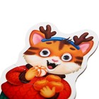 Макси - пазлы с глазками «Новый год», 4 пазла, 8 деталей - Фото 4