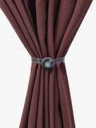 Подхват для штор, d=4 см, серый - Фото 1