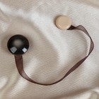 Подхват для штор, d=4 см, коричневый - Фото 2