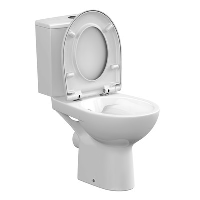 Унитаз компакт Cersanit NATURE NEW CLEAN ON 011, 3/5, с крышкой дюропласт, lifting, easy-off, белый