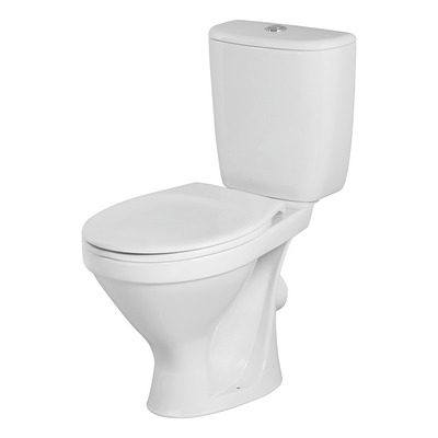 Унитаз компакт Cersanit TRENTO TR=011 3/6 с крышкой термопласт, Lifting, белый