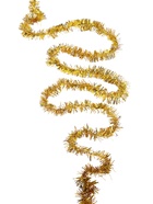 Ёлочные игрушки «Новогоднее веселье», набор 26 шт., с бусами и мишурой, золото 4192767