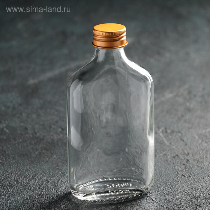 Бутылка стеклянная для соусов и масла, 200 мл, 7×3,6×15 см - Фото 1