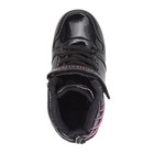Ботинки для школьников-девочек арт. 25409-SС, черный/розовый, размер 31 - Фото 4