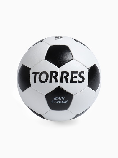 Футбольный мяч TORRES Main Stream, F30185, ручная сшивка, 32 панели, р. 5, PU