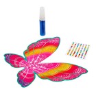 Кукла с крыльями «Фея воздуха» гель с блёстками и стразы в наборе - Фото 2