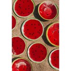Салатник стеклянный Доляна «Арбуз», 150 мл, 12×2,5 см - фото 4279396