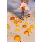 Салатник стеклянный Доляна «Апельсин», 150 мл, 12×2,5 см - фото 4279416