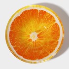 Салатник стеклянный Доляна «Апельсин», 150 мл, 12×2,5 см - фото 4279411