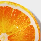 Салатник стеклянный Доляна «Апельсин», 150 мл, 12×2,5 см - Фото 5