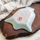 Блюдо стеклянное сервировочное Доляна «Колокольчик. Добрые друзья», 18×17 см - Фото 3